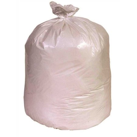 RENOWN 60 Gal. 0.74 mil 38 in. x 58 in. White Can Liner, 100PK REN26002-CA